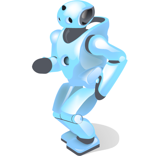 Dancing Robot Shadow Icon 512x512 png